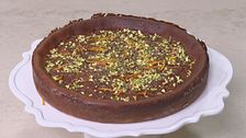 Torta alle arance e pistacchio
