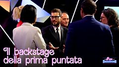 Il backstage della prima puntata