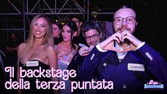 Il backstage della terza puntata