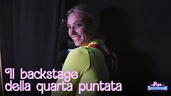 Il backstage della quarta puntata