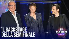 Il backstage della semifinale