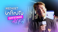Alfa x Mediaset Infinity Offstage