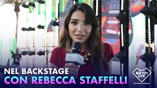 Nel backstage con Rebecca Staffelli