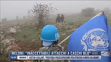 Breaking News delle 16.00 | Meloni: "Inaccettabili attacchi a caschi blu"