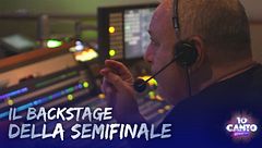 Il backstage della semifinale