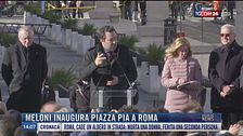 Breaking News delle 14.00 | Meloni inaugura Piazza Pia a Roma