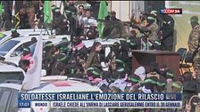 Breaking News delle 17.00 | Soldatesse israeliane, l'emozione del rilascio