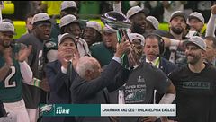 Super Bowl 2025: la premiazione dei Philadelphia Eagles