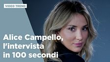 Alice Campello, l'intervista del 5 aprile in 100 secondi