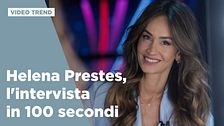 Helena Prestes, l'intervista in 100 secondi