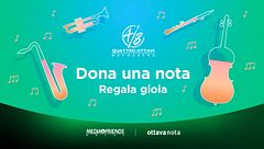 "Dona una nota: regala gioia"