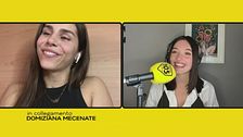 Domiziana Mecenate in diretta con Mariasole Pollio