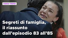 Segreti di famiglia, il riassunto dall'episodio 83 al 85