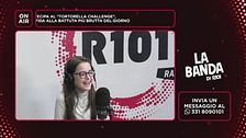 La vincitrice del premio di R101 a Io Canto Generation a La Banda di R101