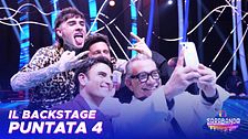 Il backstage della quarta puntata