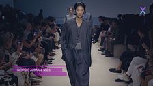 La sfilata Giorgio Armani uomo è un inno alla leggerezza estiva