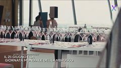 World Lambrusco Day: il vino spumeggiante d'Emilia incontra il cielo del Monte Bianco