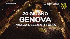 Genova: la terza tappa del 105 Summer Festival
