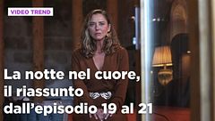 La notte nel cuore, il riassunto dall'episodio 19 al 21
