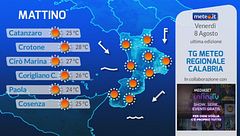 Tg Meteo Regionale Calabria