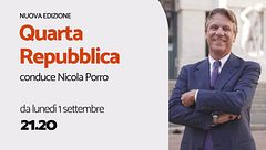 Quarta Repubblica: da lunedì 1 settembre, in prima serata su Rete 4