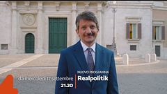 Realpolitik: da mercoledì 17 settembre, su Rete 4