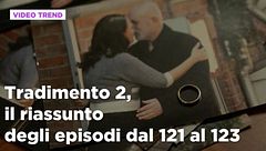 Tradimento 2, il riassunto degli episodi 121-123