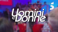 Uomini e Donne ci aspetta da lunedì 22 settembre