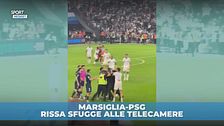 Marsiglia-PSG: rissa sfugge alle telecamere
