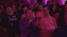 Cristiano Militello alla presentazione del campionato di Serie A di volley femminile