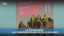 Marotta riceve la laurea honoris causa: "Un giorno emozionante"