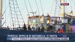 Breaking News delle 11.00 | Flotilla, appello di Mattarella, si tratta