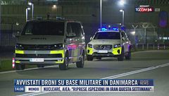 Breaking News delle 14.00 | Avvistati droni su base militare in Danimarca