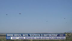 Breaking News delle 18.00 | Droni Mosca, Nato: "Risposta si rafforzerà"