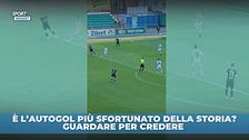 Autogol sfortunato