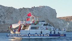 Breaking News delle 21.30 | Flotilla ripartita alla volta di Gaza