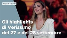 Gli highlights di Verissimo del 27 e del 28 settembre