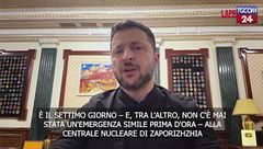Zelensky: "La centrale di Zaporizhzhia in emergenza da 7 giorni"