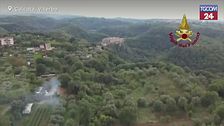 Viterbo, uomo scomparso a Calcata: le ricerche dei vigili del fuoco