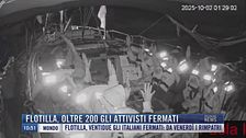Breaking News delle 11.00 | Flotilla, oltre 200 gli attivisti fermati