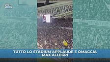 Tutto lo Stadium per Allegri