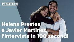 Helena Prestes e Javier Martinez, l'intervista in 100 secondi