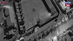 Foggia, irruzione nel covo del boss Gesualdo: le immagini dal drone