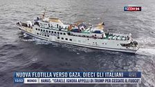 Breaking News delle 11.00 | Nuova Flotilla verso Gaza, dieci gli italiani