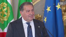 De Giorgi a Mattarella: "Lei è il nostro motivatore"