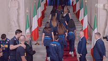 Volley, azzurre e azzurri dalla Premier Meloni: "Grazie per emozioni"