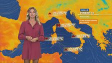 Meteo del 9 ottobre, 18:30