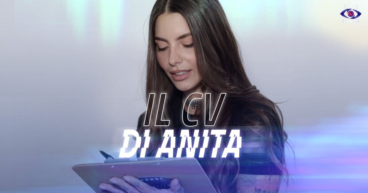 Grande Fratello: Il CV di Anita Video | Mediaset Infinity