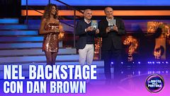 Nel backstage con Dan Brown