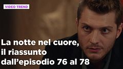 La notte nel cuore, il riassunto dall'episodio 76 al 78